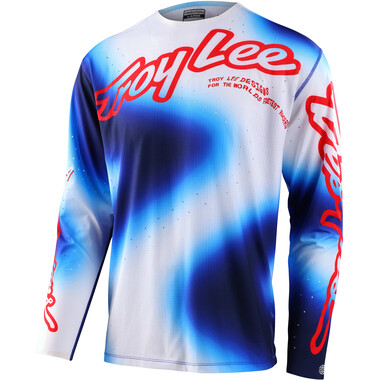 TROY LEE DESIGNS SPRINT ULTRA Long-Sleeved Jersey Blue/White 2023 0